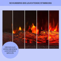 Kamini FXL Elektrischer Kamin Kamineinsatz 1000/2000W 2W LED Schwarz 15 Kamini FXL Elektrischer Kamin Kamineinsatz 1000/2000W 2W LED Schwarz -Haushaltsgeräte 10035275 de 0008 usp