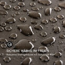 Heat Hexa Infrarot-Heizstrahler 800/1200/2000W Halogen IP34 LED -Haushaltsgeräte 10035286 de 0005 logo