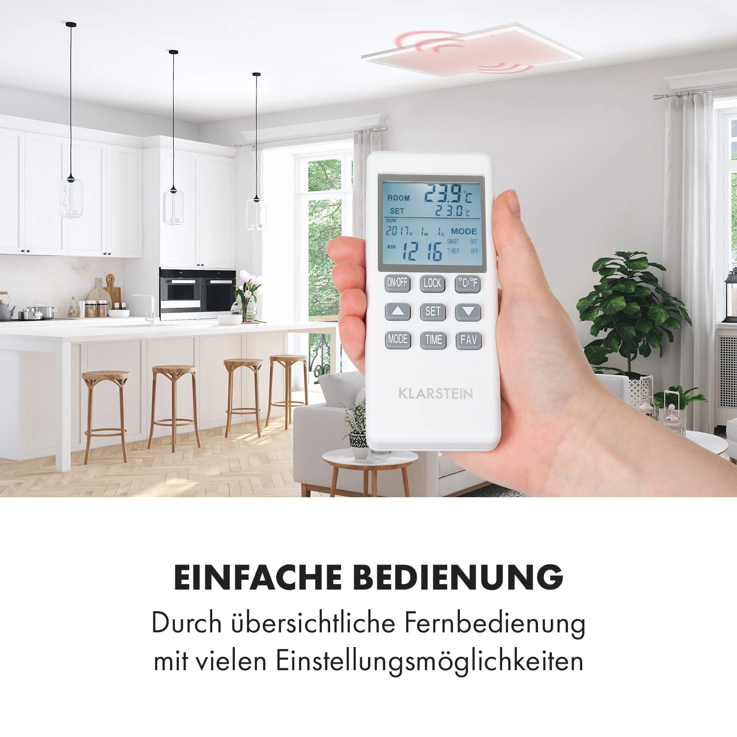 Midnight Sun Decken-Infrarotheizung 130,5 X 70,5 Cm 800 W 6 Midnight Sun Decken-Infrarotheizung 130,5 X 70,5 Cm 800 W – Bild 6