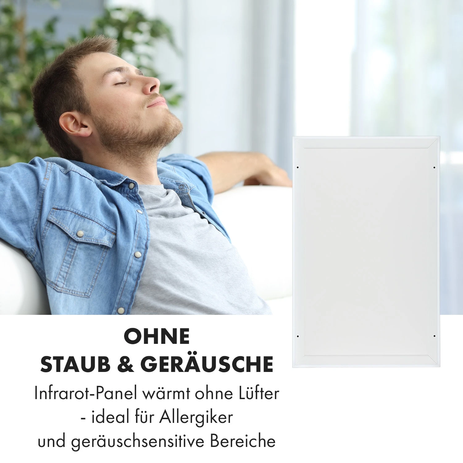 Midnight Sun Decken-Infrarotheizung 130,5 X 70,5 Cm 800 W 8 Midnight Sun Decken-Infrarotheizung 130,5 X 70,5 Cm 800 W – Bild 8