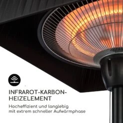 Loras Style Tisch-Heizstrahler Karbon-IR-Heizelement 1500W -Haushaltsgeräte 10035344 de 0004 logo