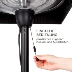 Loras Style Tisch-Heizstrahler Karbon-IR-Heizelement 1500W -Haushaltsgeräte 10035344 de 0008 logo