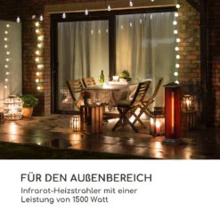 Heat Tower Infrarot-Heizstrahler 1500W Carbon-Heizelement IP55 -Haushaltsgeräte 10035348 de 0003 logo