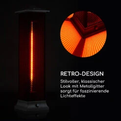 Heat Tower Infrarot-Heizstrahler 1500W Carbon-Heizelement IP55 -Haushaltsgeräte 10035348 de 0005 logo