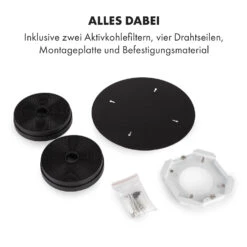 Skyfall Smart Inselabzugshaube Ø45cm Umluft 402m³/h LED -Haushaltsgeräte 10035379 de 0007 logo