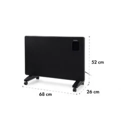 Bansin Smart 1500 Konvektionsheizgerät 1500W App-Steuerung -Haushaltsgeräte 10035401 yy 0009 logo Klarstein Bansin Smart 1500 Konvektor schwarz