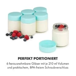 Gaia Greek Joghurt-Maker 1,26 L 6 Gläser Inkl. Sieb-Box -Haushaltsgeräte 10035435 de 0003 logo