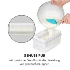Gaia Greek Joghurt-Maker 1,26 L 6 Gläser Inkl. Sieb-Box -Haushaltsgeräte 10035435 de 0006 logo