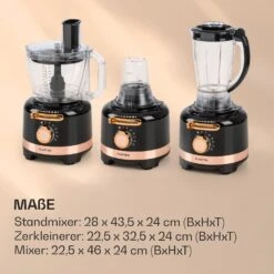 Luca Multifunktionsmixer 1000 W 3 L Stufenlose Geschwindigkeit 6 Modi -Haushaltsgeräte 10035487 de 0007 logo