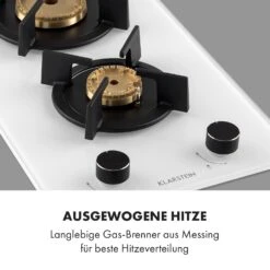 Goldflame Domino Gaskochfeld 2-flammig Messing-Brenner Glaskeramik -Haushaltsgeräte 10035498 de 0003 logo