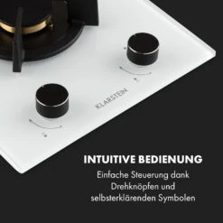 Goldflame Domino Gaskochfeld 2-flammig Messing-Brenner Glaskeramik -Haushaltsgeräte 10035498 de 0004 logo