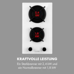 Goldflame Domino Gaskochfeld 2-flammig Messing-Brenner Glaskeramik -Haushaltsgeräte 10035498 de 0006 logo