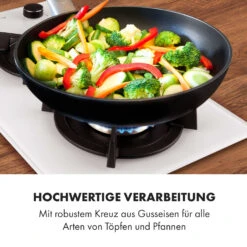 Goldflame Domino Gaskochfeld 2-flammig Messing-Brenner Glaskeramik -Haushaltsgeräte 10035498 de 0007 logo