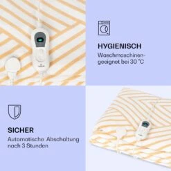 Dr. Watson XXL Heizdecke 3 Stufen Waschbar 200x180cm Mikroplüsch -Haushaltsgeräte 10035502 de 0004 logo