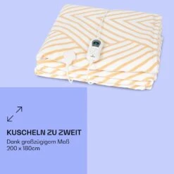 Dr. Watson XXL Heizdecke 3 Stufen Waschbar 200x180cm Mikroplüsch -Haushaltsgeräte 10035502 de 0005 logo