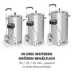 Brauheld Pro Maischekessel 3300W 70L 30-100°C Umwälzpumpe Edelstahl -Haushaltsgeräte 10035516 de 0009 logo