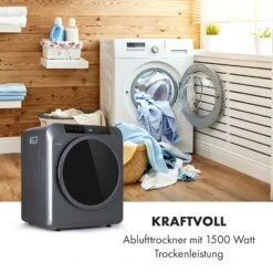 EZ Dry Wäschetrockner Ablufttrockner 1500W 6kg 60cm -Haushaltsgeräte 10035544 de 0004 logo