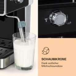 Gusto Classico Espressomaker 1350 Watt 20 Bar Druck 1,5 Liter -Haushaltsgeräte 10035564 de 0005 logo