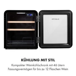 Vinetage 12 Getränkekühler Kühlschrank 48 Liter 4-22°C Retro-Design -Haushaltsgeräte 10035568 de 0003 logo