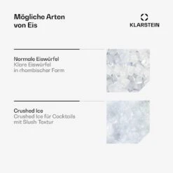 Icefestival Cube Eiswürfelbereiter 400W 1,9l 20kg/24h -Haushaltsgeräte 10035579 de 0005 usp