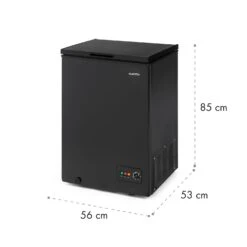 Iceblokk 100 Gefriertruhe Gefrierschrank 100 L 75 W -Haushaltsgeräte 10035587 yy 0008 logo Klarstein Iceblokk 100 Black