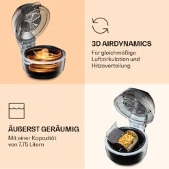 VitAir Smart Heißluftfritteuse App-Steuerung / 1400W / 7,75 Ltr / 20 Programme 13 VitAir Smart Heißluftfritteuse App-Steuerung / 1400W / 7,75 Ltr / 20 Programme -Haushaltsgeräte 10035592 de 0006 logo