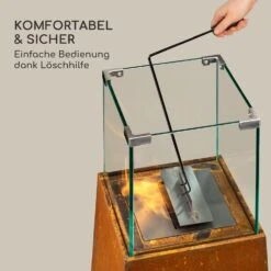 Firetower Ethanol-Kamin Sicherheitsbrenner 250 Ml / 1,5 H Löschhilfe Flammenschutz 12 Firetower Ethanol-Kamin Sicherheitsbrenner 250 Ml / 1,5 H Löschhilfe Flammenschutz -Haushaltsgeräte 10035594 de 0005 logo