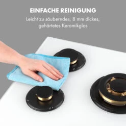 Goldflame 5 Gaskochfeld 5-flammig Messing-Brenner Glaskeramik -Haushaltsgeräte 10035615 de 0008 logo