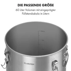 Gärkeller Pro XL Fermentierkessel 60 Liter Ablassventil 304-Edelstahl -Haushaltsgeräte 10035622 de 0003 logo