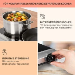 Cookbuddy Doppel-Kochfeld 2400W 5 Leistungsstufen Glaskeramik 12 Cookbuddy Doppel-Kochfeld 2400W 5 Leistungsstufen Glaskeramik -Haushaltsgeräte 10035704 de 0004 usp