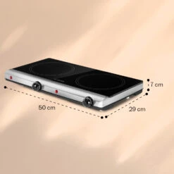 Cookbuddy Doppel-Kochfeld 2400W 5 Leistungsstufen Glaskeramik 17 Cookbuddy Doppel-Kochfeld 2400W 5 Leistungsstufen Glaskeramik -Haushaltsgeräte 10035704 yy 0011 dimensions