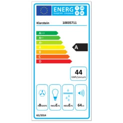 Kronleuchter Smart Inselabzugshaube 595m³/h App-Steuerung LED-Panel -Haushaltsgeräte 10035711 energy label