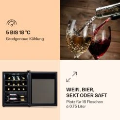Ultimo 16 Uno Weinkühlschrank 42l Touch-Bedienfeld 16 Flaschen 5-18°C -Haushaltsgeräte 10035777 de 0003 logo