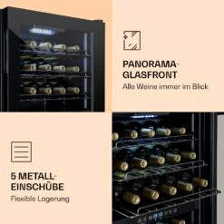 Shiraz 29 Duo Weinkühlschrank 2 Zonen 80L/29 Flaschen 5-22°C Touch -Haushaltsgeräte 10035846 de 0004 logo