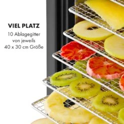 Mega Jerky Dörrautomat 650W 50-80°C LC-Touch-Display Timer -Haushaltsgeräte 10035853 de 0005 logo