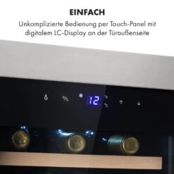 Reserva 12 Uno Weinkühlschrank 12 Flaschen 31 Liter Edelstahl 12 Reserva 12 Uno Weinkühlschrank 12 Flaschen 31 Liter Edelstahl -Haushaltsgeräte 10035859 de 0004 logo