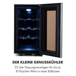 Reserva 8 Slim Uno Weinkühlschrank 8 Flaschen 23 Liter Edelstahl 11 Reserva 8 Slim Uno Weinkühlschrank 8 Flaschen 23 Liter Edelstahl -Haushaltsgeräte 10035861 de 0003 logo