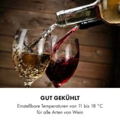 Bellevin 8 Uno Weinkühlschrank 23 Liter 11-18 °C LED Touch SingleZone -Haushaltsgeräte 10035862 de 0006 logo