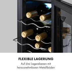Bellevin 8 Uno Weinkühlschrank 23 Liter 11-18 °C LED Touch SingleZone -Haushaltsgeräte 10035862 de 0007 logo