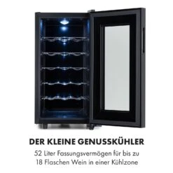 Bellevin 18 Uno Weinkühlschrank 50 Liter 11-18 °C LED Touch SingleZone -Haushaltsgeräte 10035863 de 0003 logo