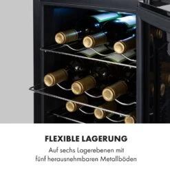 Bellevin 18 Uno Weinkühlschrank 50 Liter 11-18 °C LED Touch SingleZone -Haushaltsgeräte 10035863 de 0007 logo