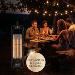 Heat Guru Turbo Heizstrahler 2000W IP54 Outdoor Für Sonnenschirm -Haushaltsgeräte 10035937 de 0007 usp