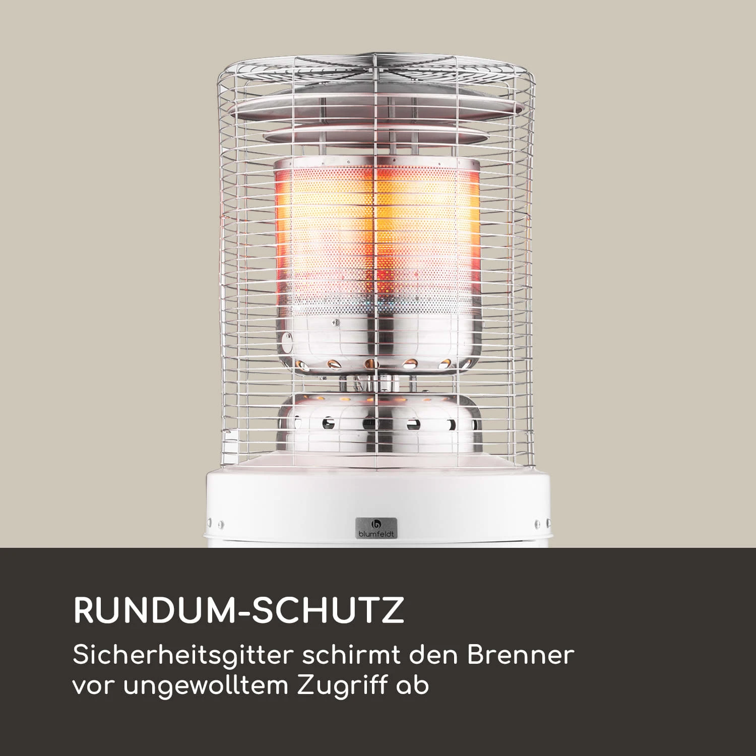 Heatwave Gasheizstrahler 10 KW (728 G/h) Bodenrollen Schutzcover Piezozündung 6 Heatwave Gasheizstrahler 10 KW (728 G/h) Bodenrollen Schutzcover Piezozündung – Bild 6