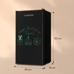 Spitzbergen 83 Kühlschrank 76 Liter Plus 7-Liter-Gefrierfach 2 Böden -Haushaltsgeräte 10035971 yy 0006 logo