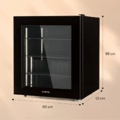 IceAge 88 Gefrierschrank 88 Liter EEK E 3 Etagen Thermostat Glasfront -Haushaltsgeräte 10036066 yy 0006 logo