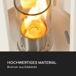 Fiamme Cilindro Ethanol-Laterne 2-Set Edelstahl-Brenner 0,3 Liter 4 H Brenndauer -Haushaltsgeräte 10036073 de 0005 logo