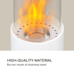Fiamme Pila Ethanol-Kamin Edelstahl-Brenner 0,5 Liter 4-5 H Brenndauer -Haushaltsgeräte 10036075 uk 0003 logo