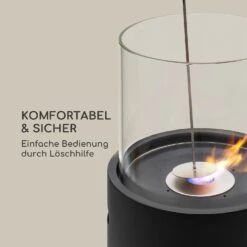 Fiamme Tamburo Ethanol-Kamin Edelstahl-Brenner 0,8Ltr 4-5 H Brenndauer -Haushaltsgeräte 10036076 de 0010 logo