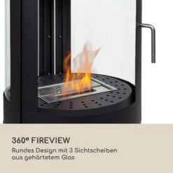 Fiamme Circulo Ethanol-Kamin Edelstahl-Brenner 1,2 Liter 4-5 H Brenndauer -Haushaltsgeräte 10036079 de 0003 logo