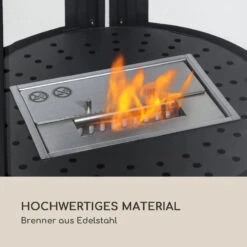 Fiamme Circulo Ethanol-Kamin Edelstahl-Brenner 1,2 Liter 4-5 H Brenndauer -Haushaltsgeräte 10036079 de 0004 logo